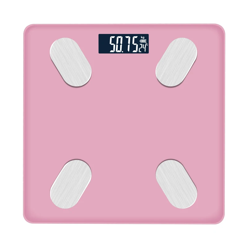 Weight Scale, Bathroom Weight Scale, Smart Health Scale, Pink