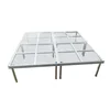 Easy Install and Uninstall Aluminum Frame Plexiglass Stage Mobile Portable Concert Clear Stage