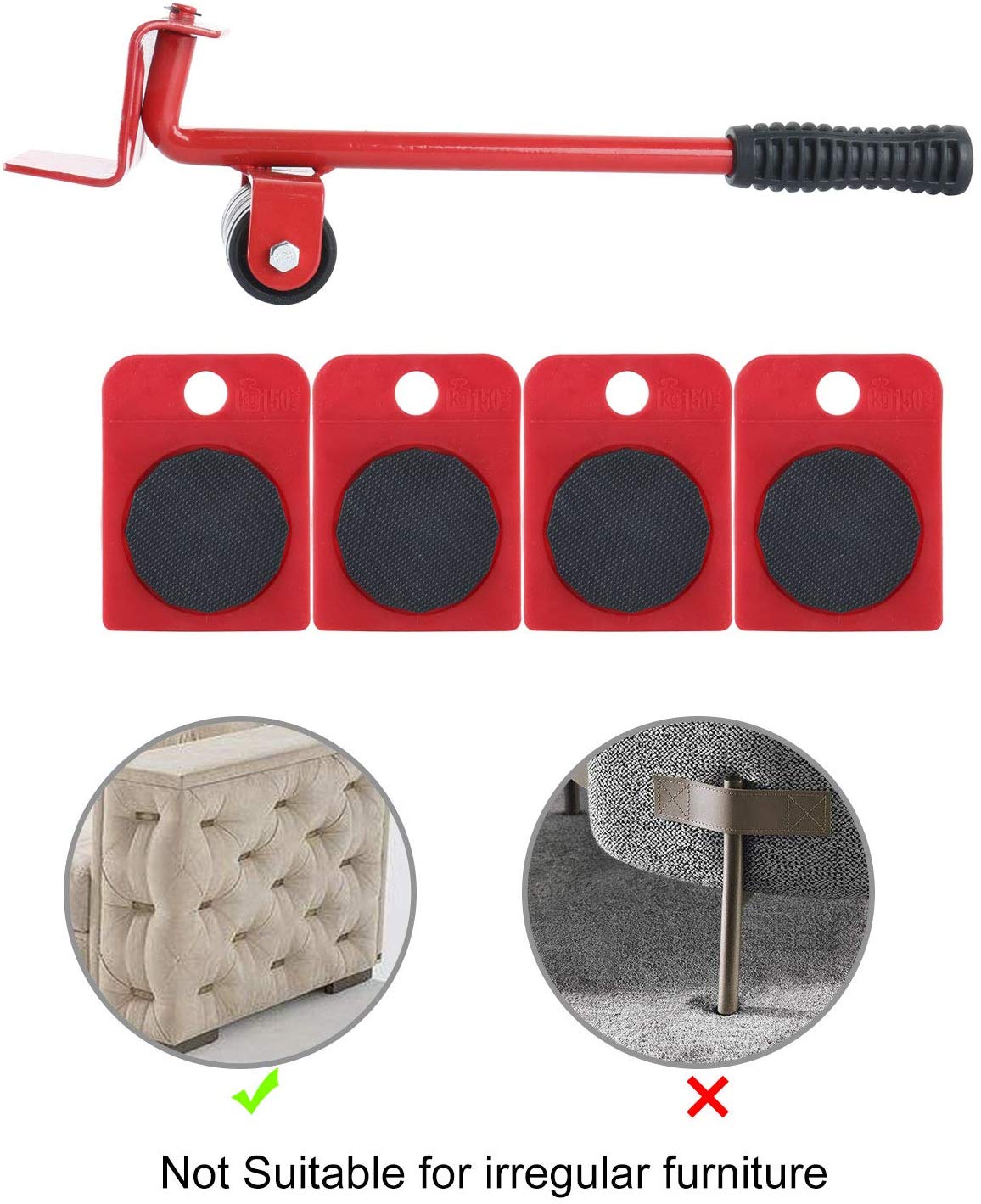 Ez Moves Furniture Moving System For Carpeted & Hard Floor Surfaces