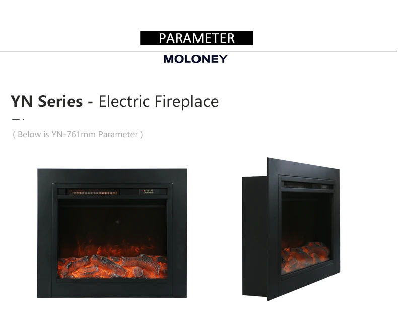 Electric Fireplace, 30-inch, 750W, Insert - detail 4