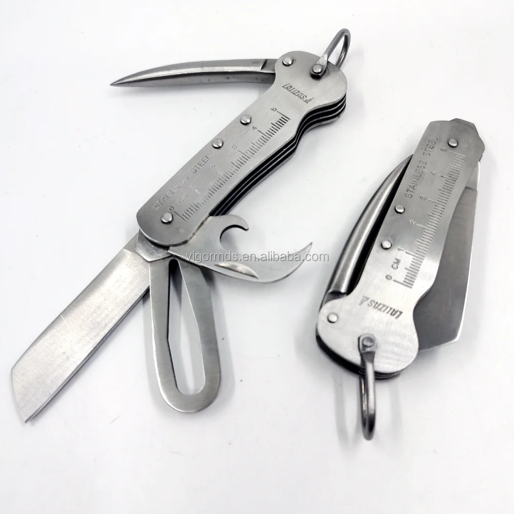 (mkm890s) Lalizas Stainless Steel Sailor Rigging Rope Knife Marlin