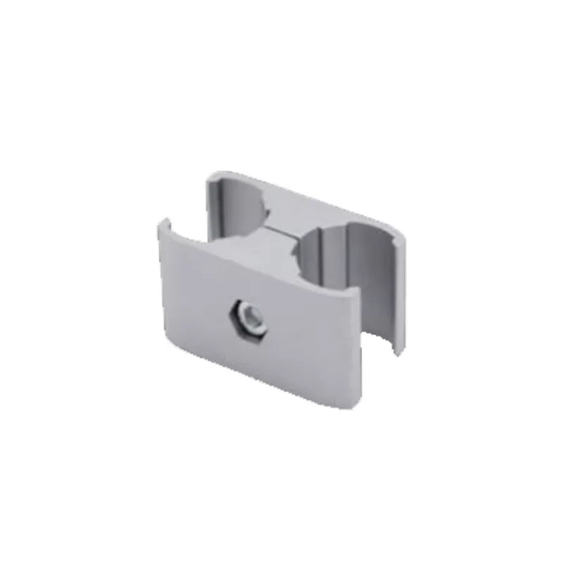 product parallel external coupling 28mm third generation 1000 series wire rod aluminum alloy lean pipe aluminum pipe profile connector-12