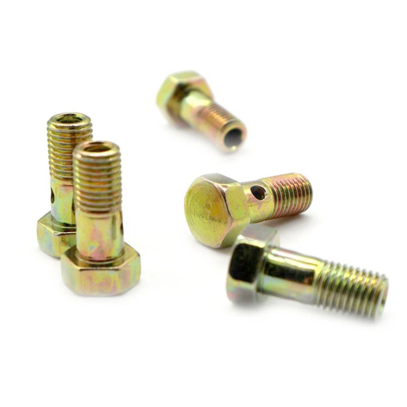 Bolt Nut Hex With Hole The Shank M14 M6 Head Hollow Bolts And Nuts