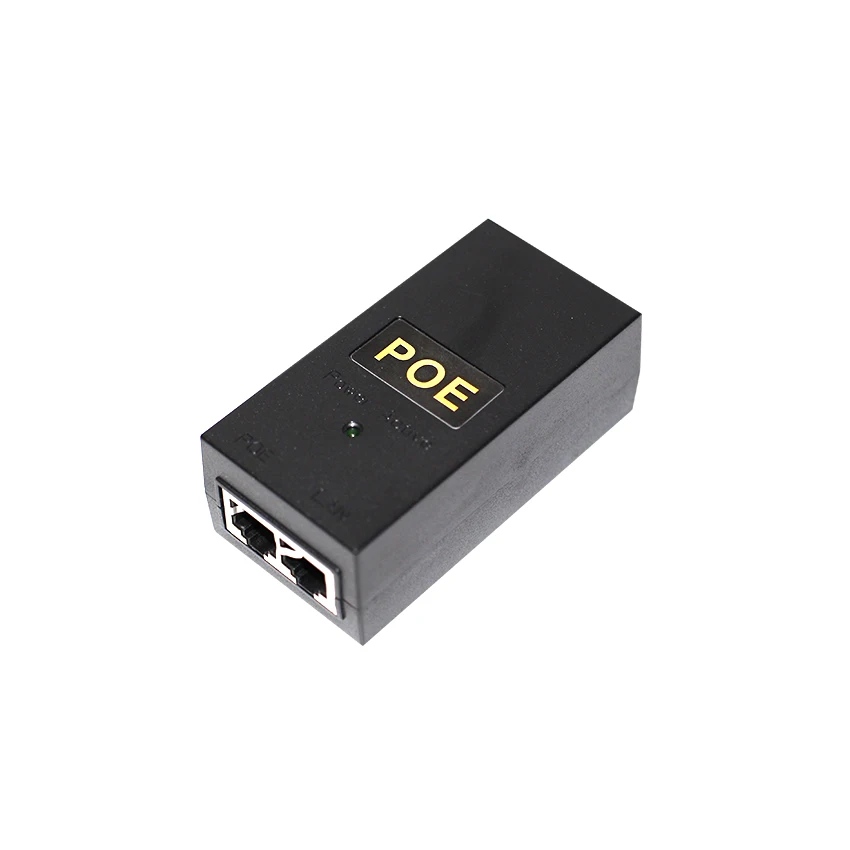 12v Power Over Ethernet Single Port 15.4w Poe Injector 21