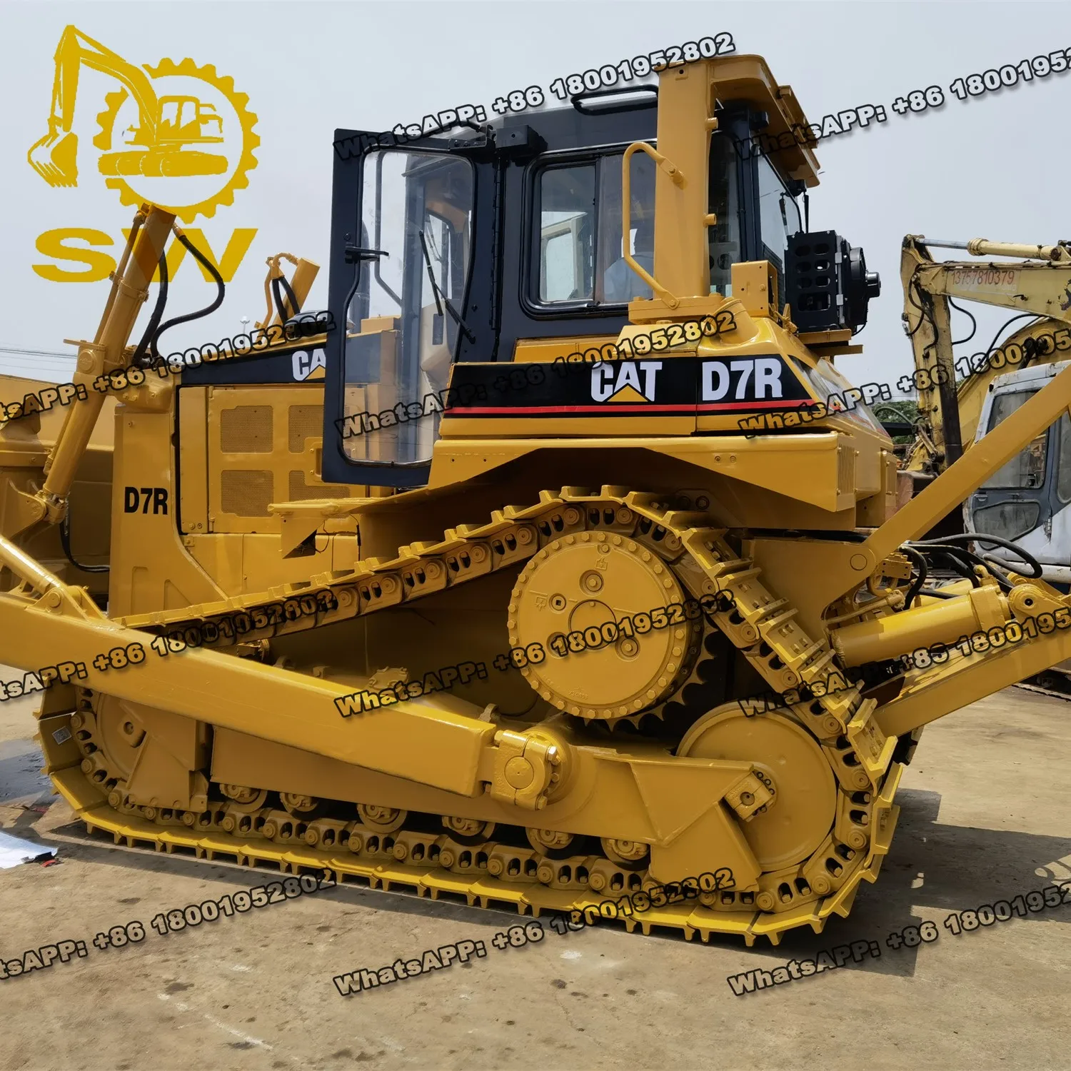 Used Cat Caterpillar D7r Bulldozer,Medium Hydraulic Crawler Dozer