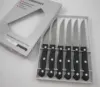 6pcs Set Stainless Steel Steak Knife In Window Box