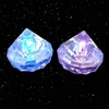 Love Seven Colors Bar Ktv Decorate Simulated Ices Cake Light Of Led Diamonds Square Rose Heart Shaped Artificial Ice Block