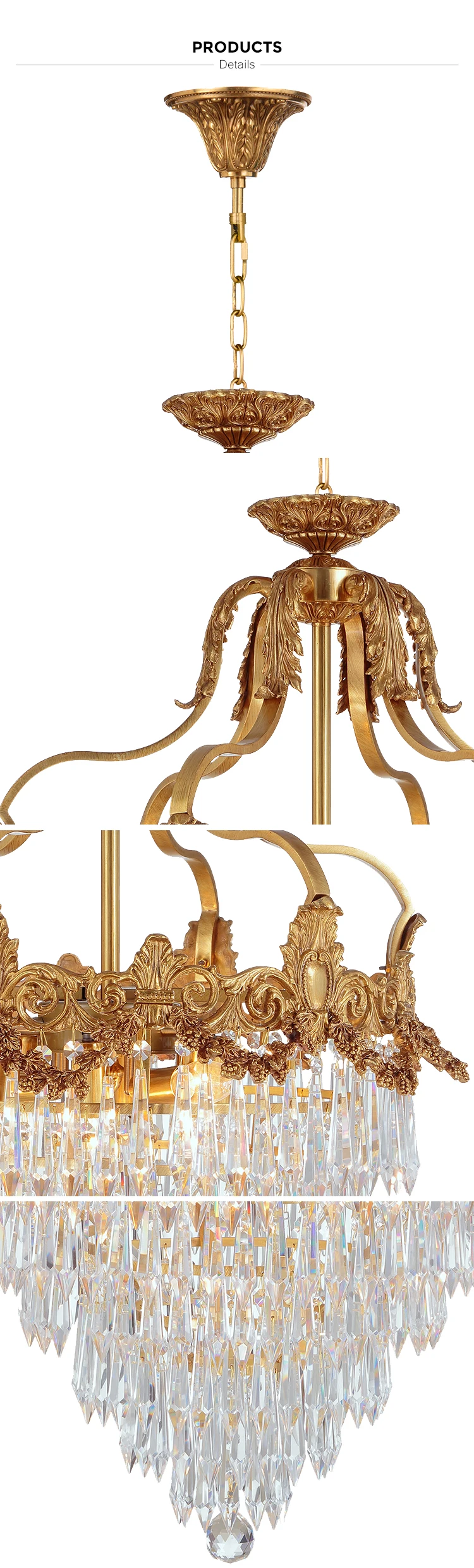 gold decorative hanging lights