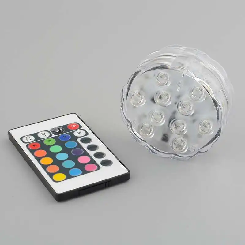 10 LED Aquarium Diving Light With Remote Controller/Waterproof lamp