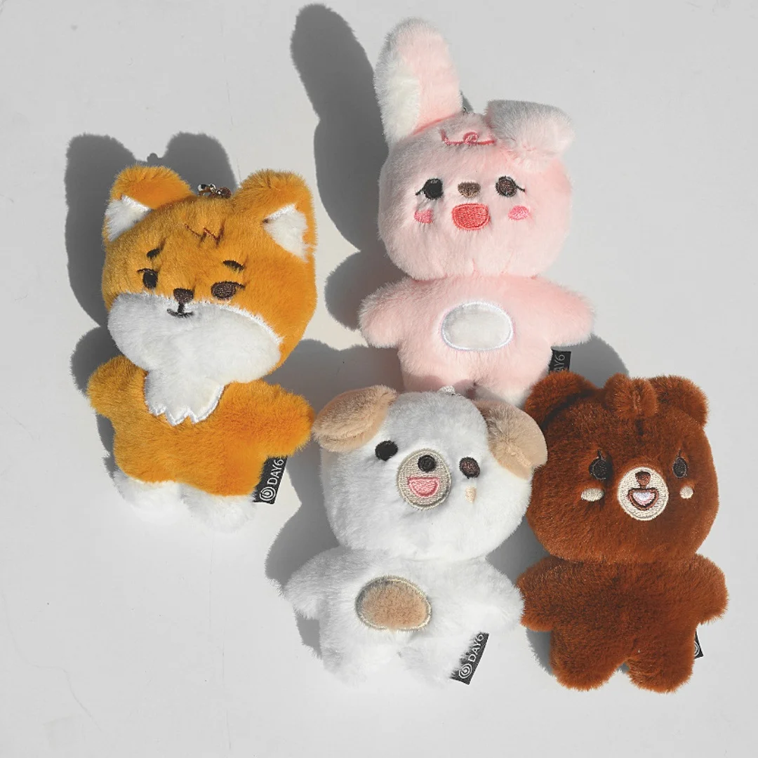 KPOP DAY6 Forever Young World Tour Plush Keychain Soft Eco