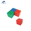 6 Colors building blocks toy Color brilliancy 102PCS 1 inch hollow Cubes Rainbow Colored Plastic Square Counting Cube