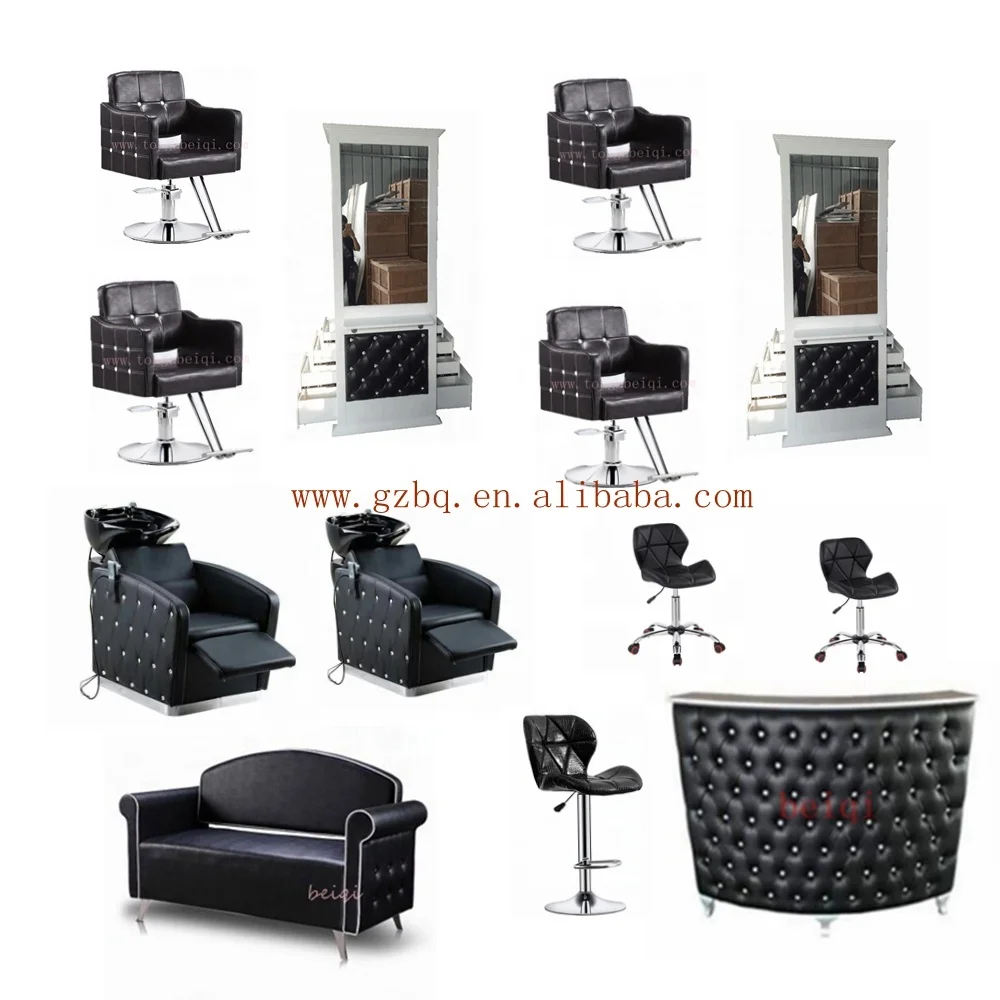 Beiqi Supplies Wholesale Antique Beauty Salon Equipment Black