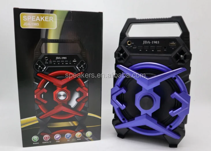 6.5 inch Rod speakers with microphone and controller with portable waterproof bluetooth speaker - ANKUX.COM