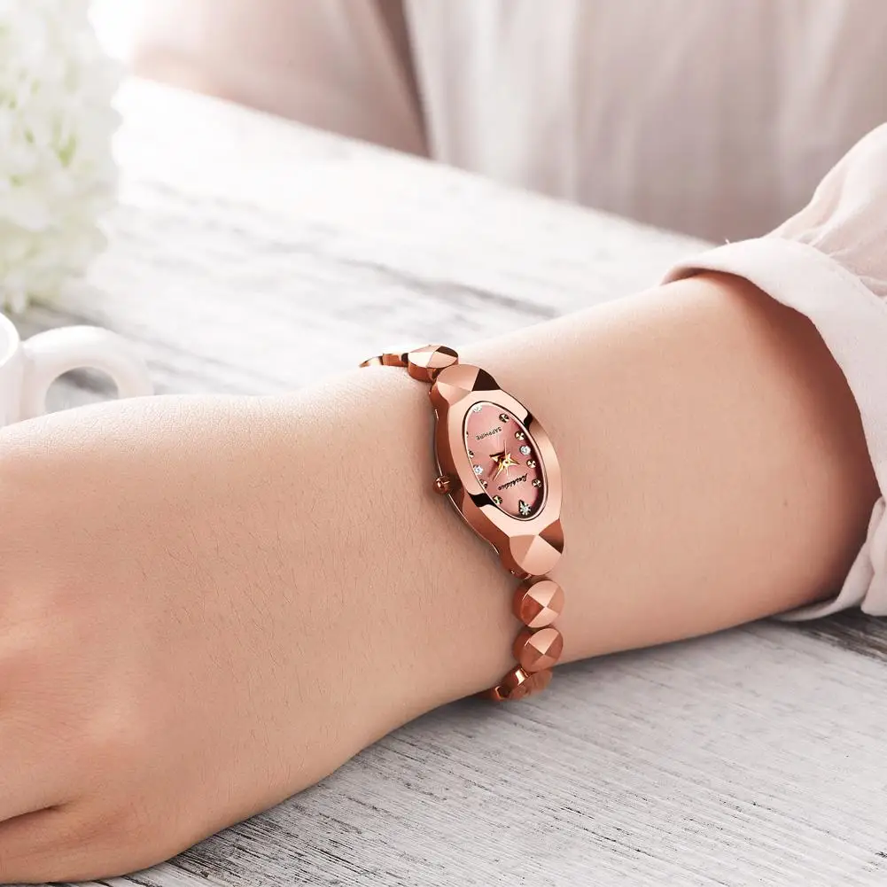 Women Watch Top Luxury Brand JSDUN Women Fashion Business WristWatch Movt Steel Strap Hand Clock Ladies quartz watch
