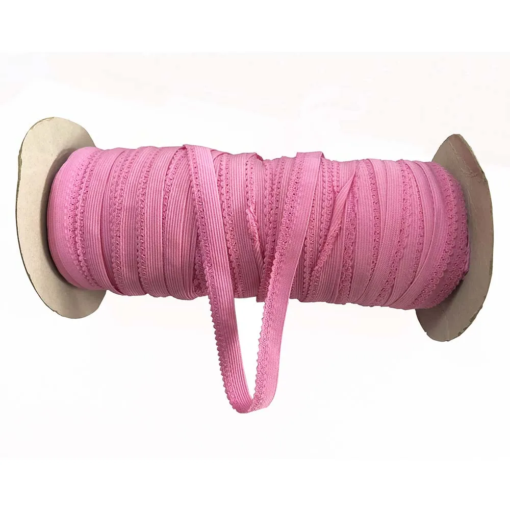 LYRA 17 Picot-Edge Plush Lingerie Elastic, Made In Italy