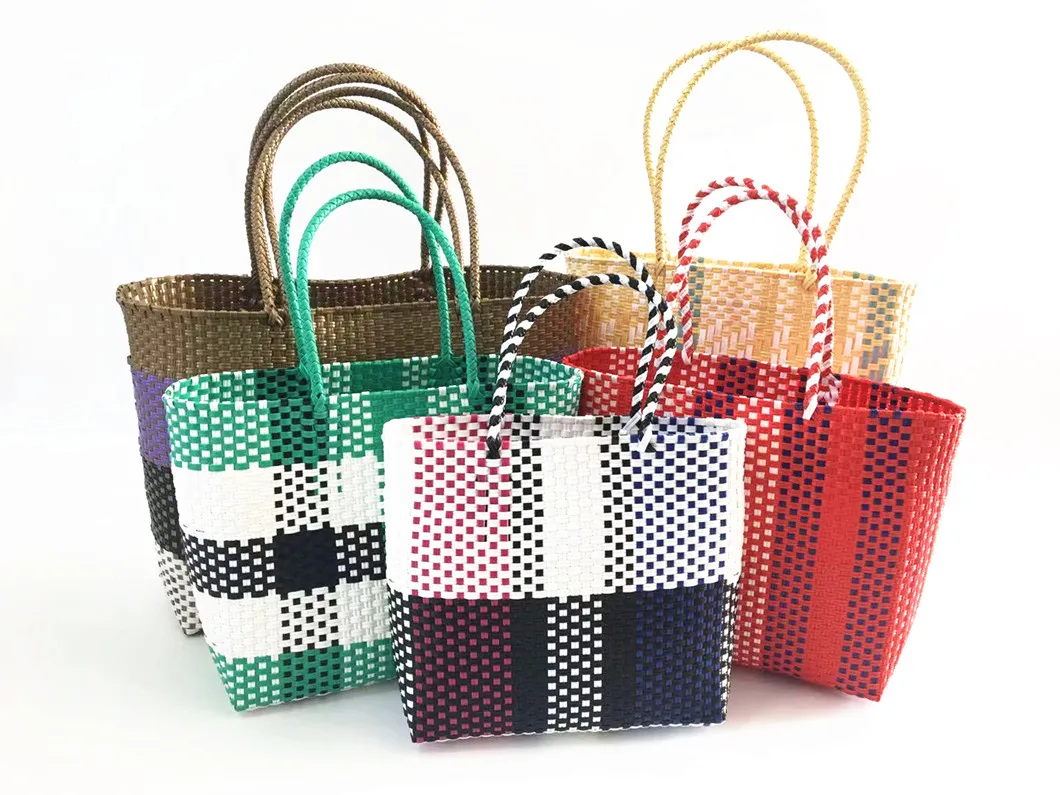 2020 Factory Summer Cheap Recycle Pp Strap Shopper Plastic Woven Bag