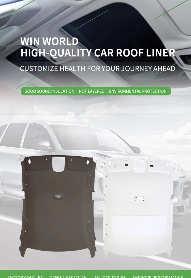 Manufacture Auto Ceiling Car Roof Liner Headliner Fabric For