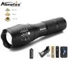 AloneFire G700 5000lm Cree xml T6 LED Zoomable flashlight Waterproof Lantern High power Spotlight Torch 18650 battery charger