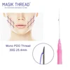Mono 30G 25mm meso thread aesthetic medical mono/screw/tornado/cog pdo thread face lift