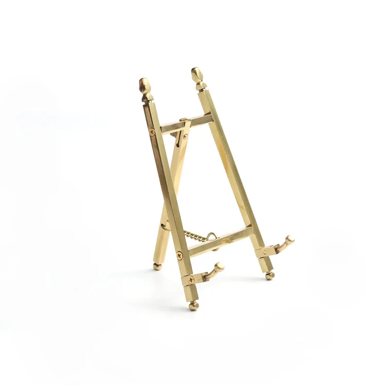 Solid Brass Mini Display Table Top Easel Fs04200pm Buy Brass Easel