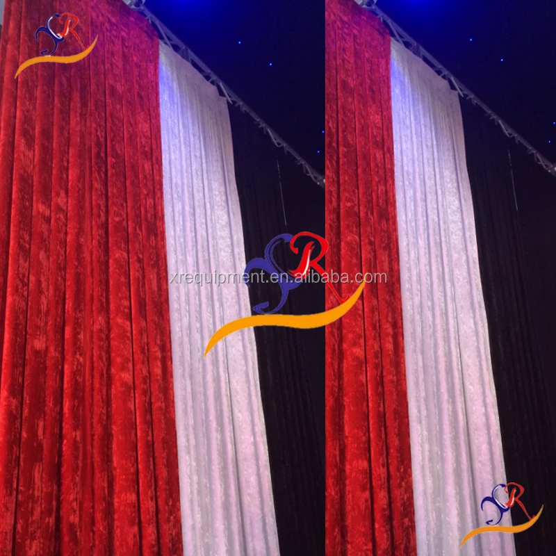 Custom Made Fireproof Theatrical Drapes Stage Curtain Fabric Theater Curtains For Sale Buy