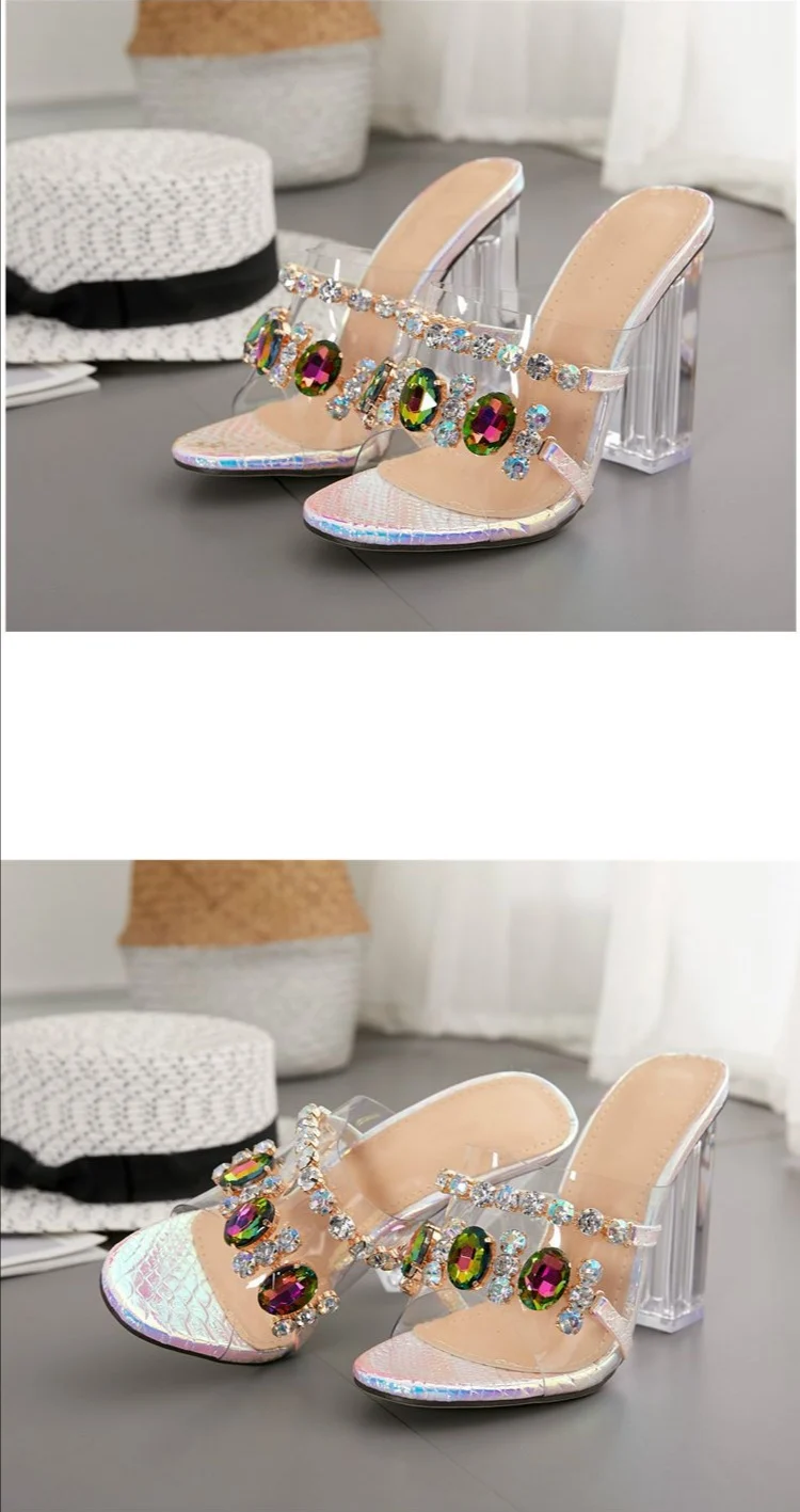 silver slipper shoes for women on Clear Crystal High Heels Sandals Slipper Shoes Woman Buy High Heel Sandal Sandal High Heels High Heel Slippers Product On Alibaba Com