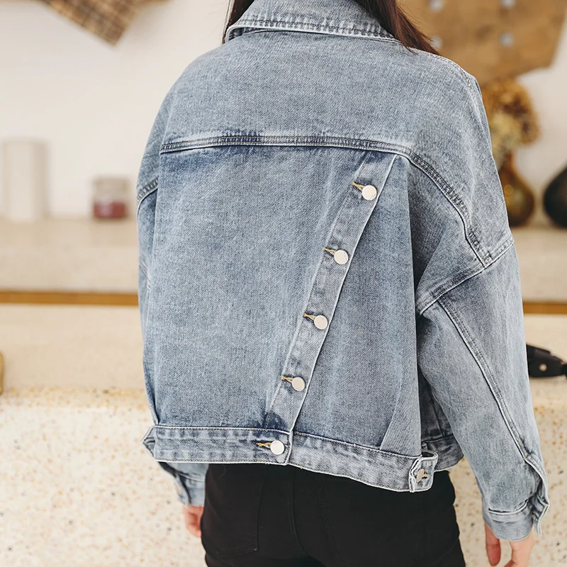 High Quality Blue Oversized Denim 
