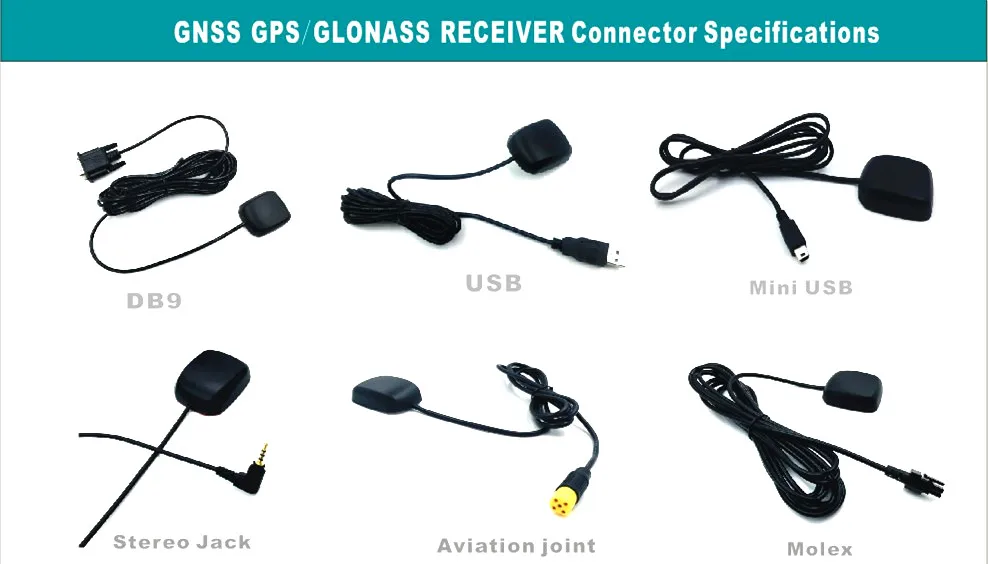Topgnss Rs232 Gps Receiver Glonass Receive Galileo Dual Mode 