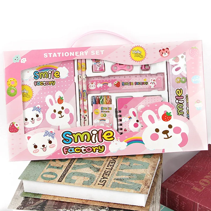 Juego De Crayones De Dibujo Creativo Coreano Para Ninos Regla De Borrador De Lapiz Para Cuaderno Juego De Regalo De Vuelta A La Escuela Para Ninos Buy Juego De Regalo Juego De Crayones Borrador De