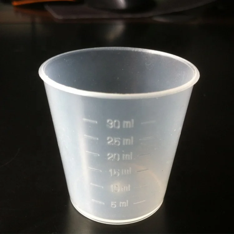 30ml Pp Measuring Cup For Medical Use Plastic Cup,Measure Cap,30ml