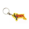 High Quality Soft Pvc Cartoon Character Oem Custom Keychains,Rubber Key Chain For Advertising