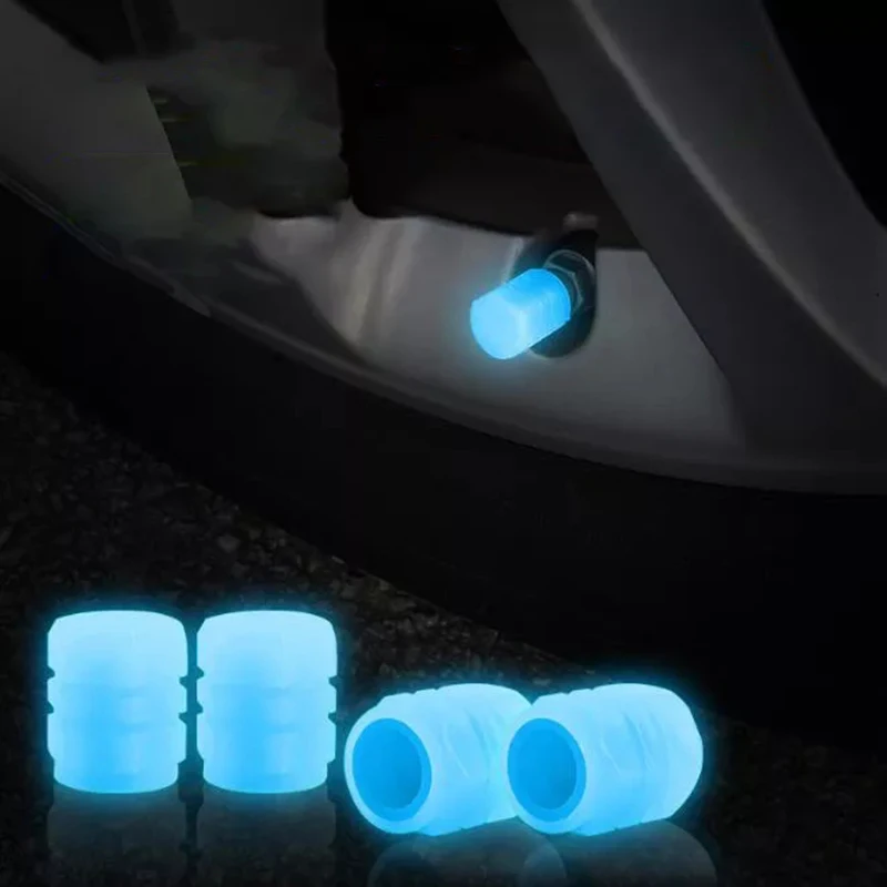 Xiejia Universal Illuminated Valves Glow In The Dark Valve Stem Covers