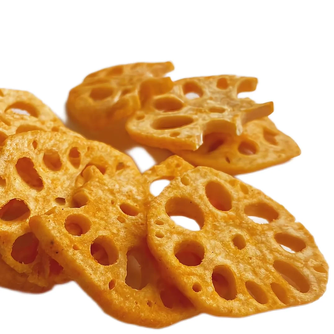 Spicy Lotus Root Chips - Vacuum Fried Vegetable Snacks, Wholesale Export | Fruit & Vegetable Snacks details