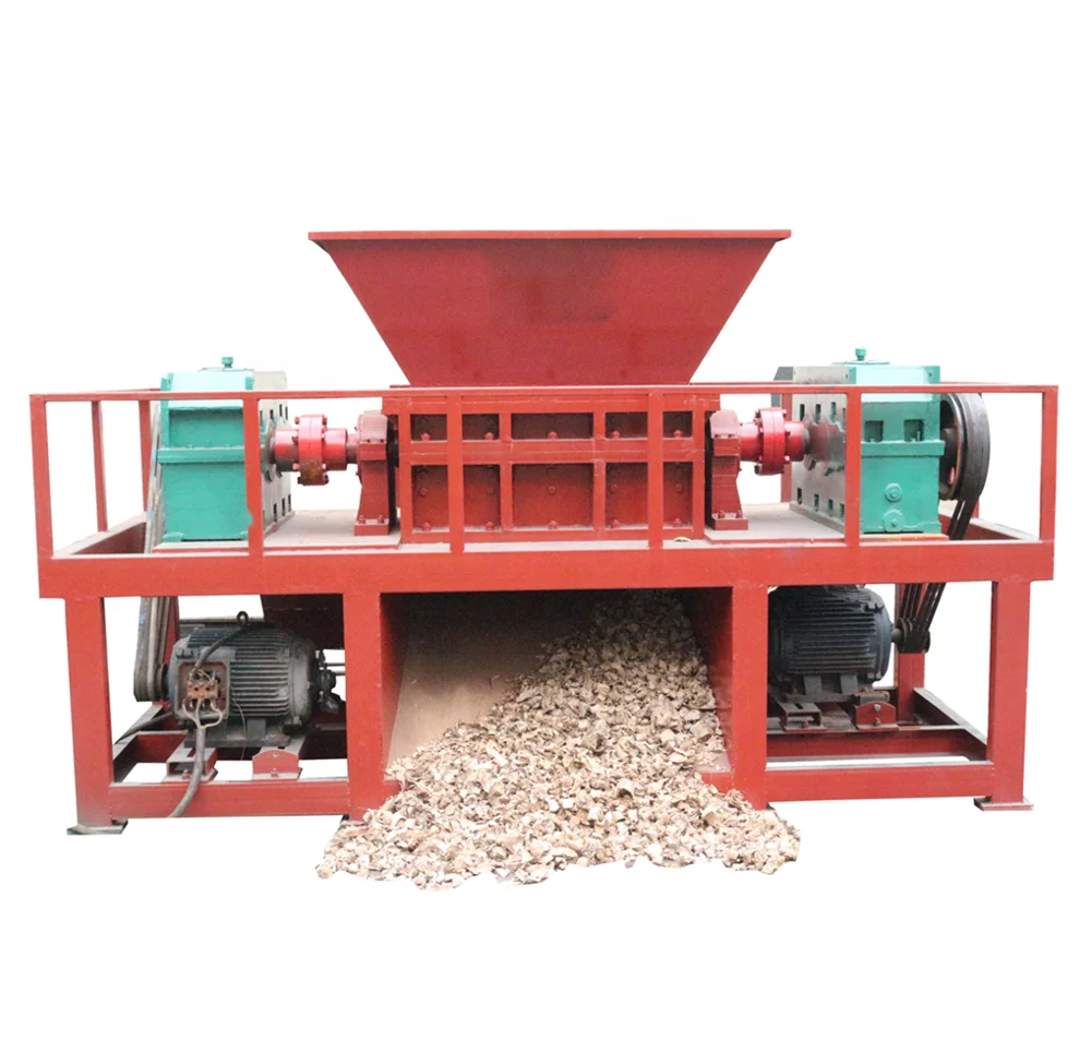 waste wood pallet rubber tire recycling machine do