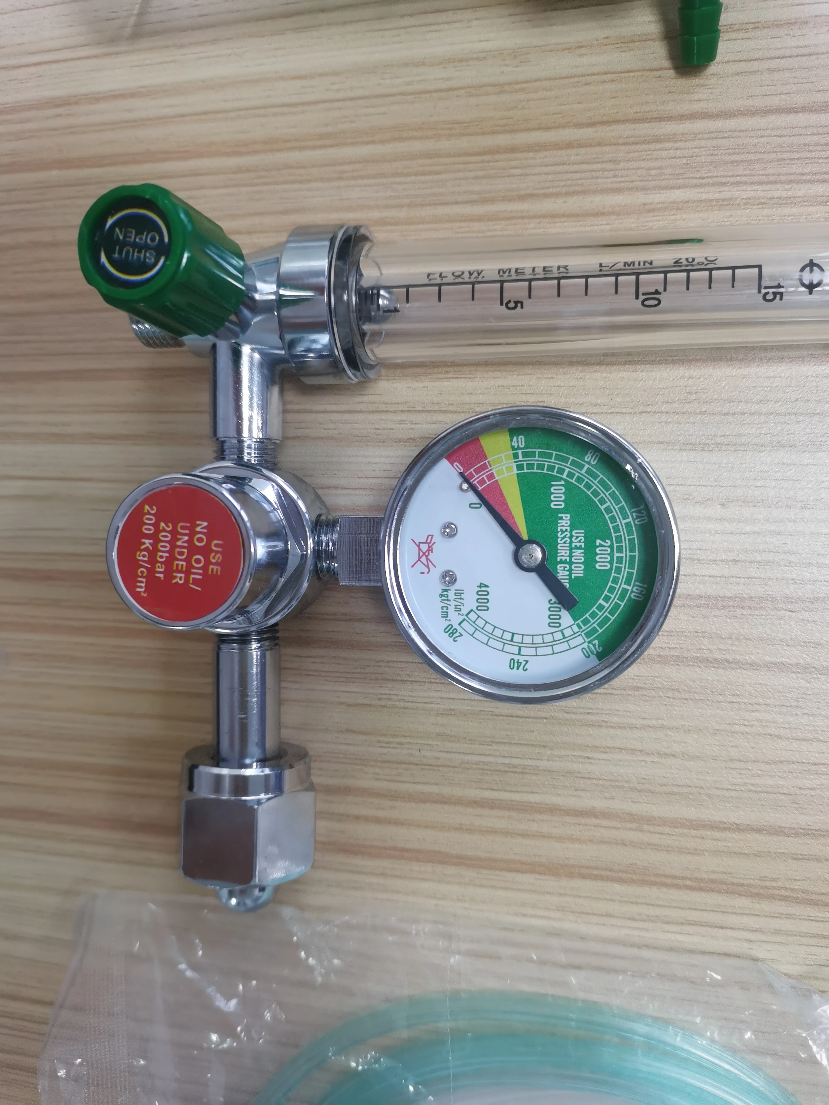 product high quality secure flow meter oxygen medical pressure regulator for industrial oxygen cylinder for us-2