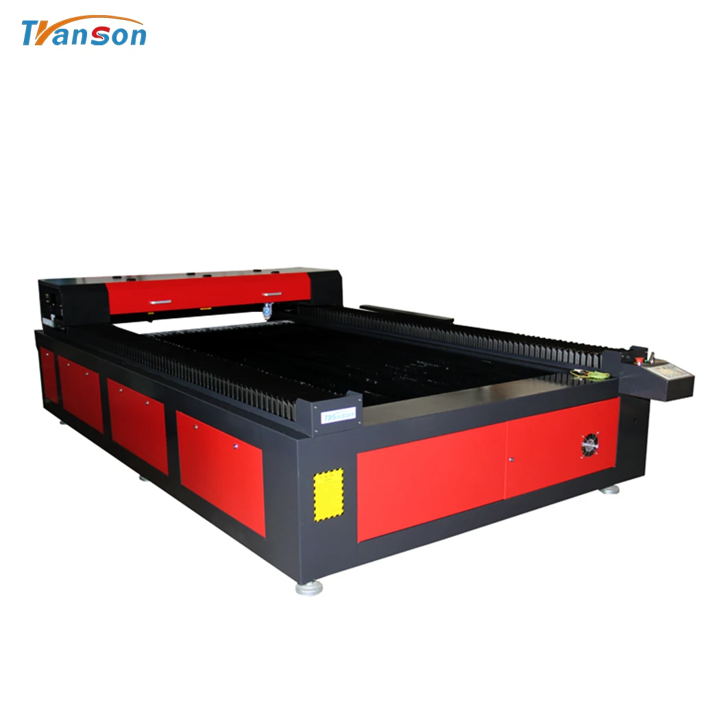 1300*2500 mm Transon Metal and Nonmetal CO2 Laser Cutter Mixed for Sale 180w machine laser engraving