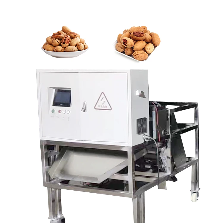 Industrial Electric Pecan Nut Cracker Cracking Machine Pecan Nut