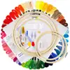 50Colors Cross Stitch Kit with Kinds of Accessories for Hand Embroidery Use Amazon Hot Selling Products Readt to Ship