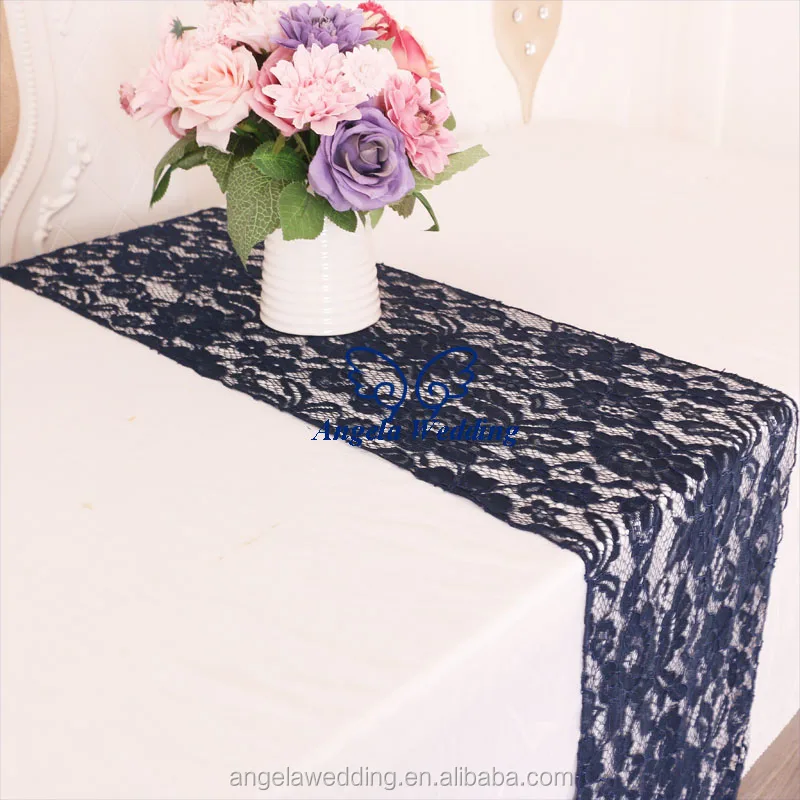 Ru047a New Fancy Home Decoration Cheap Wedding Navy Blue Lace Table Runner Buy Navy Blue Lace Table Runner Christmas Tapestry Table Runner Lace Table Runners For Weddings Product On Alibaba Com