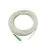 Manufacturing single mode G657B3 simplex white color optic fiber pigtail SC APC