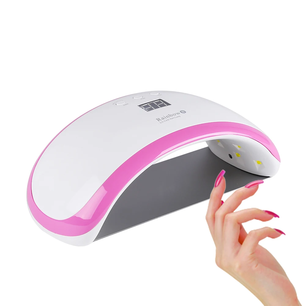 Best Wattage For Uv Nail Lamp Led Vs Safety Gel Curing 12W 120W Powerful Nails Fast Speed Light