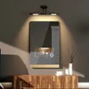 22 inch Magic mirror with software and advertising light box, virtual fitting smart mirror advertising player motion sensor