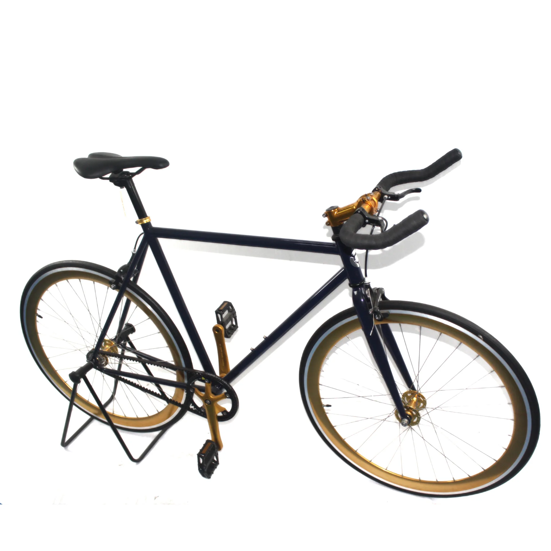 24 inch white road bike single speed fixie gear bicycle, View single