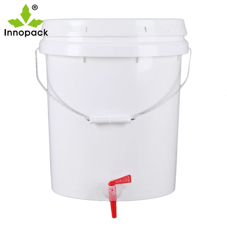 30 Liter Fermenter Beverage Plastic Bucket/pail/drum/barrel With Drain