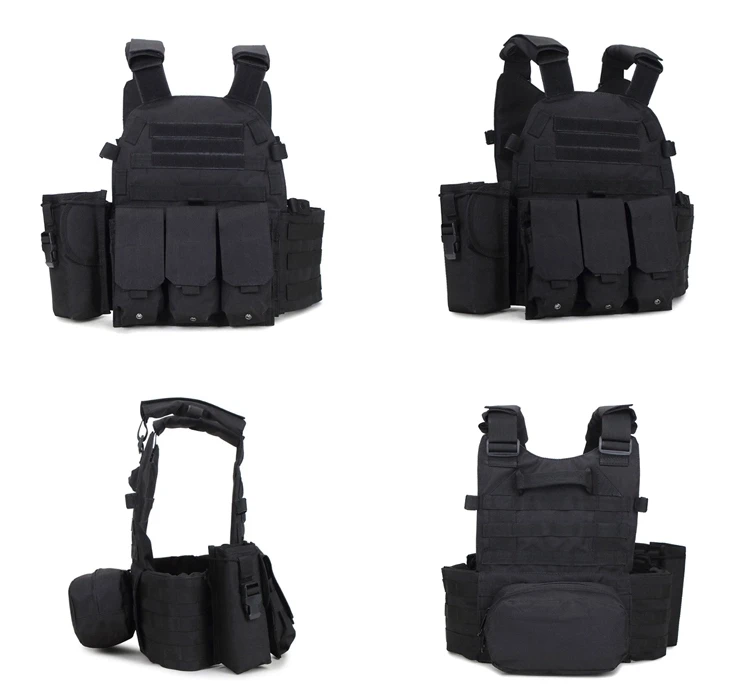 Best Selling Plate Carrier Vest With Radio And Cartridge Pouches ...