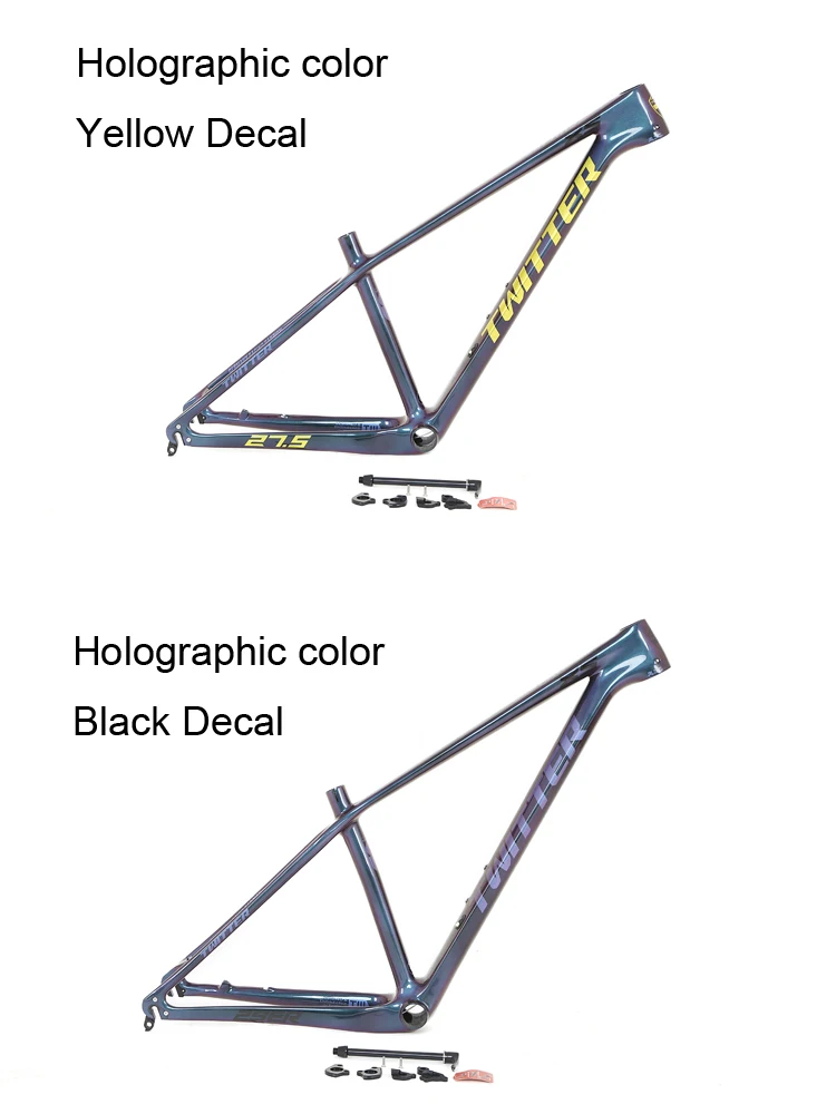 Super light bike parts oem 27.5 inch 29er mtb Toray carbon bicycle frame manufacturer