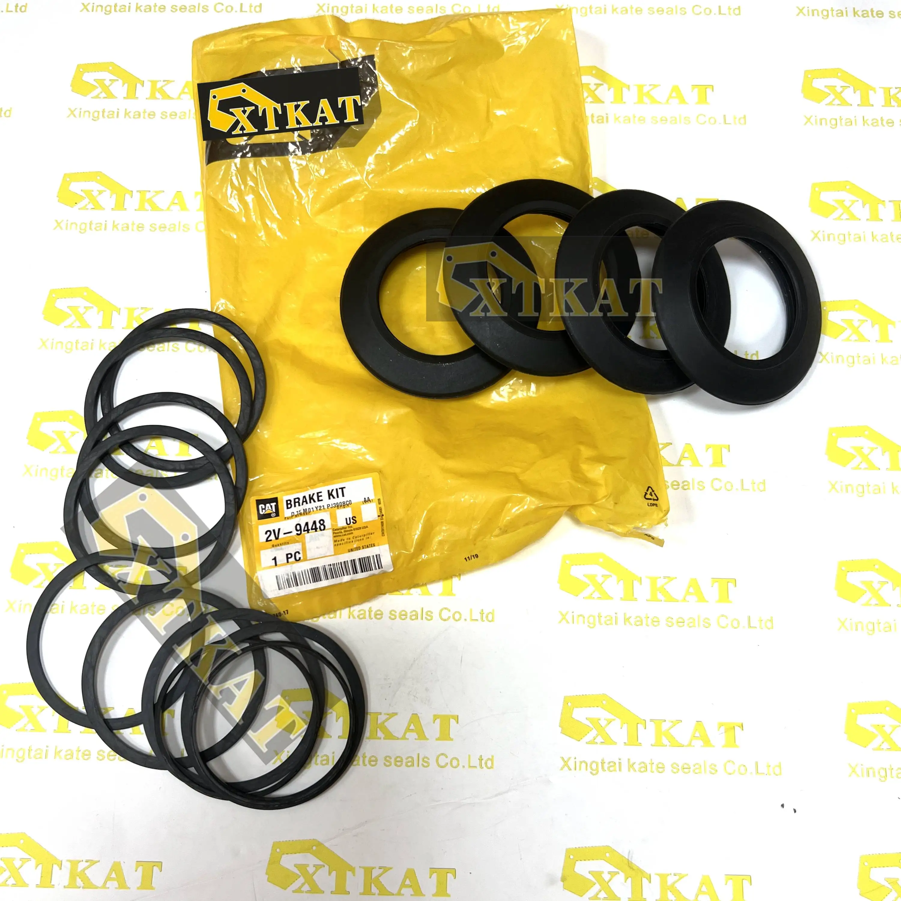 XTKAT 2V9448 Brake Seal Repair Kit for Caterpillar 910 950 Wheel