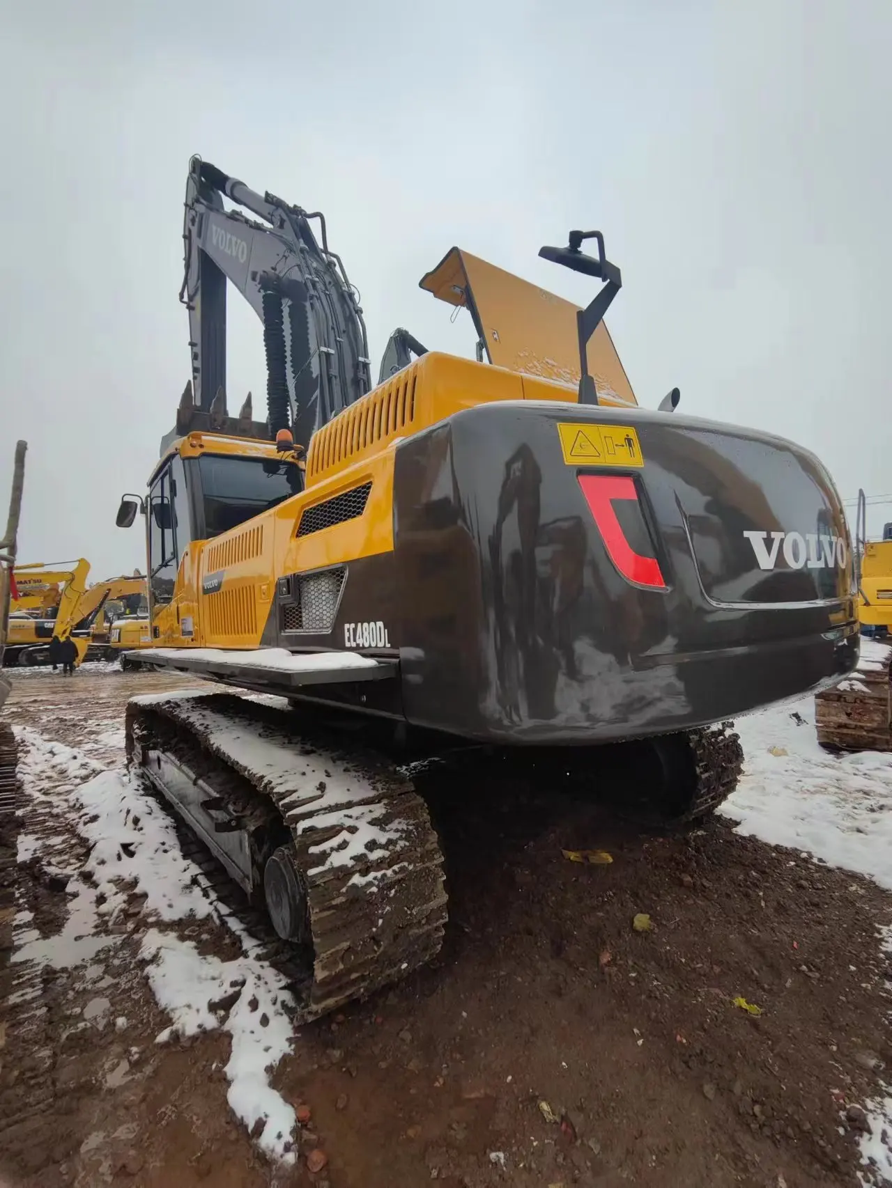 Used Volvo Excavator Ec480d Used Machinery In Stock For Sale Volvo 480 ...