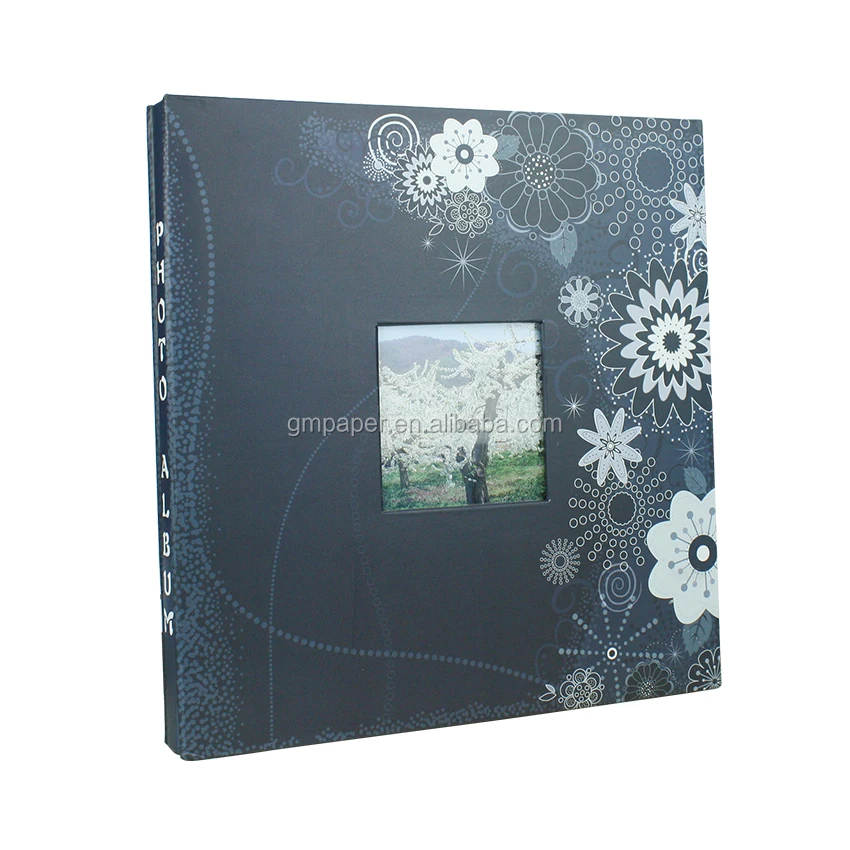 Colorful Printing Paper Cover Large Photo Album12" Screw Post Bound