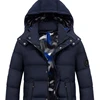 Winter Mens long design 5V USB power battery heated Jacket
